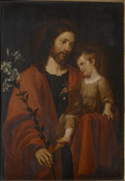 Pieter van Lint [Public domain], <a href="https://commons.wikimedia.org/wiki/File:Pieter_van_Lint_-_St_Joseph_carrying_the_Child_Jesus_on_the_left_arm.jpg"  target="_blank">via Wikimedia Commons</a>